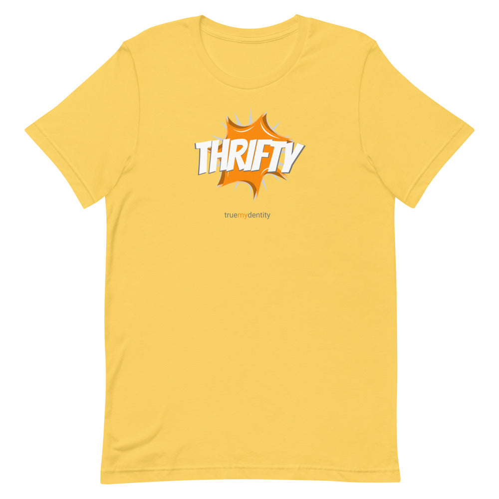 THRIFTY T-Shirt Action Design | Unisex