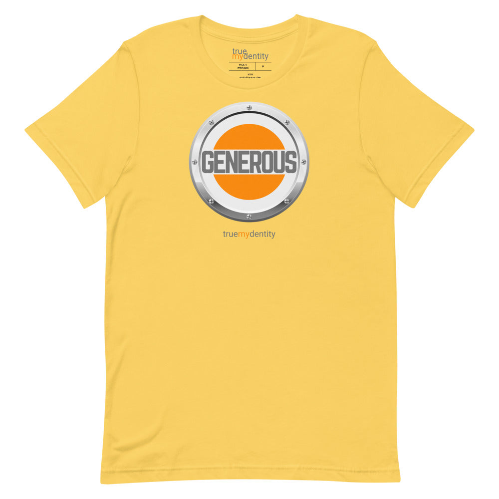 GENEROUS T-Shirt CORE Design | Unisex