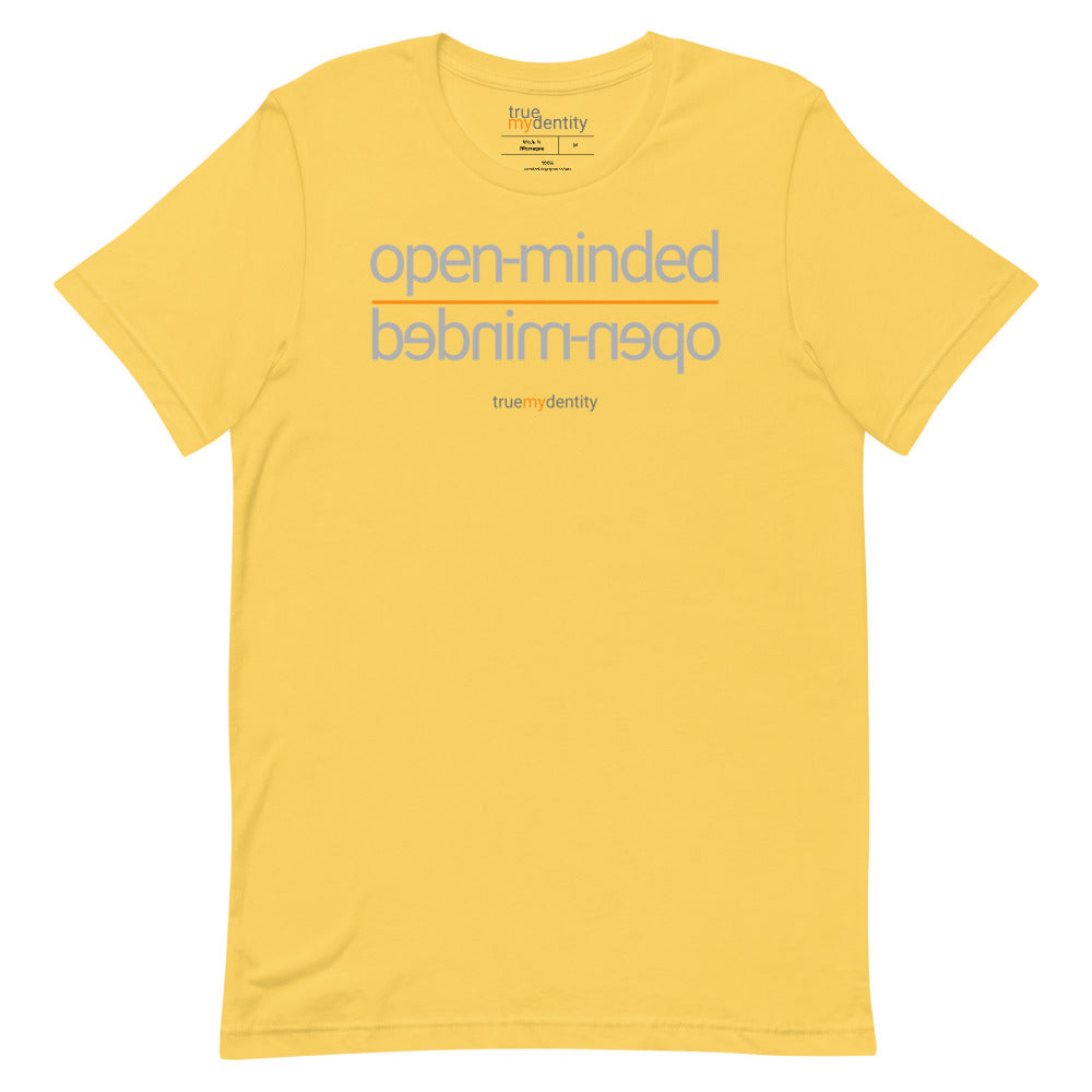 OPEN-MINDED T-Shirt Reflection Design | Unisex