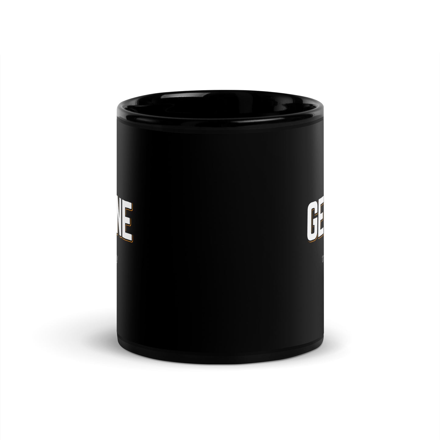 GENUINE Black Coffee Mug Bold 11 oz or 15 oz