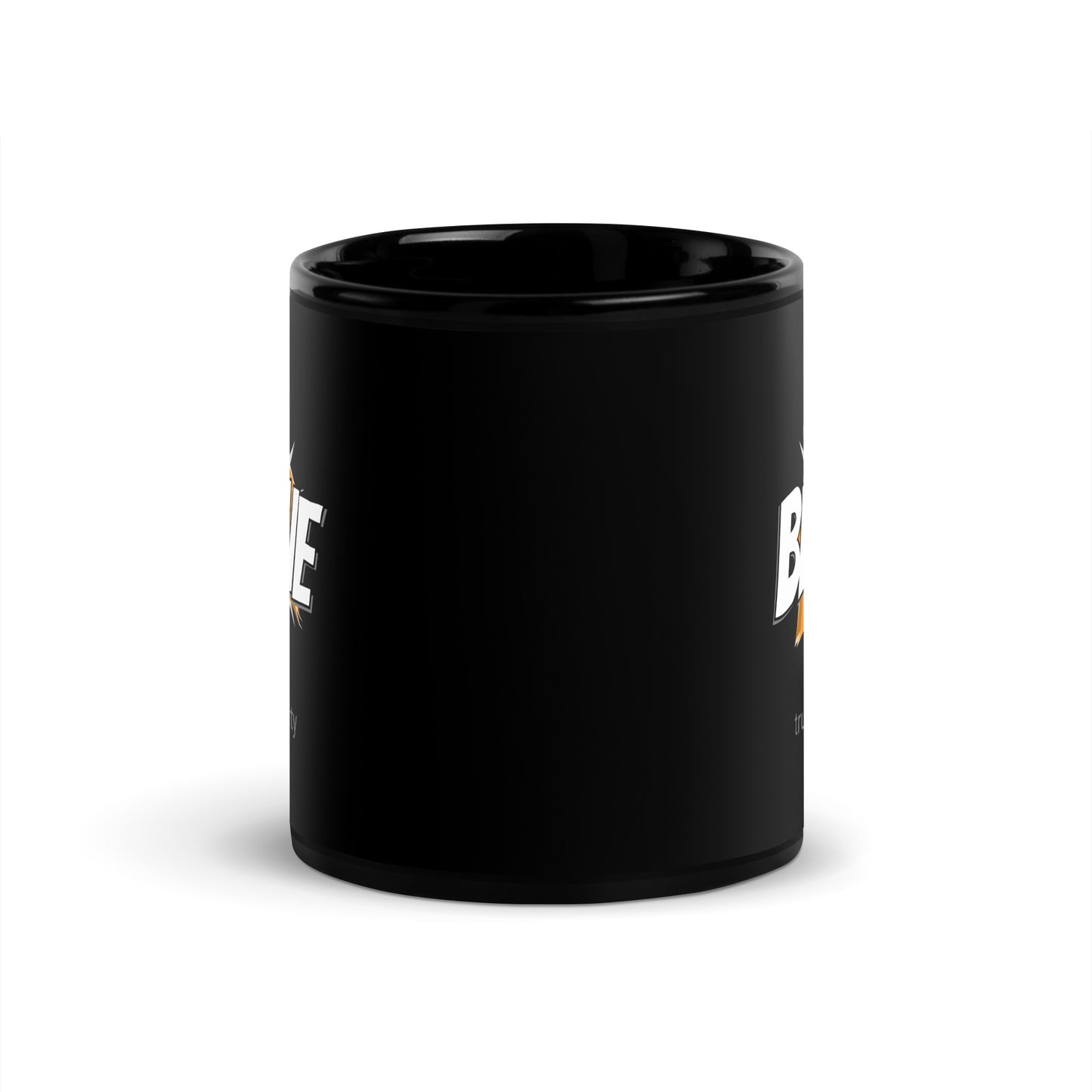 BRAVE Black Coffee Mug Action 11 oz or 15 oz