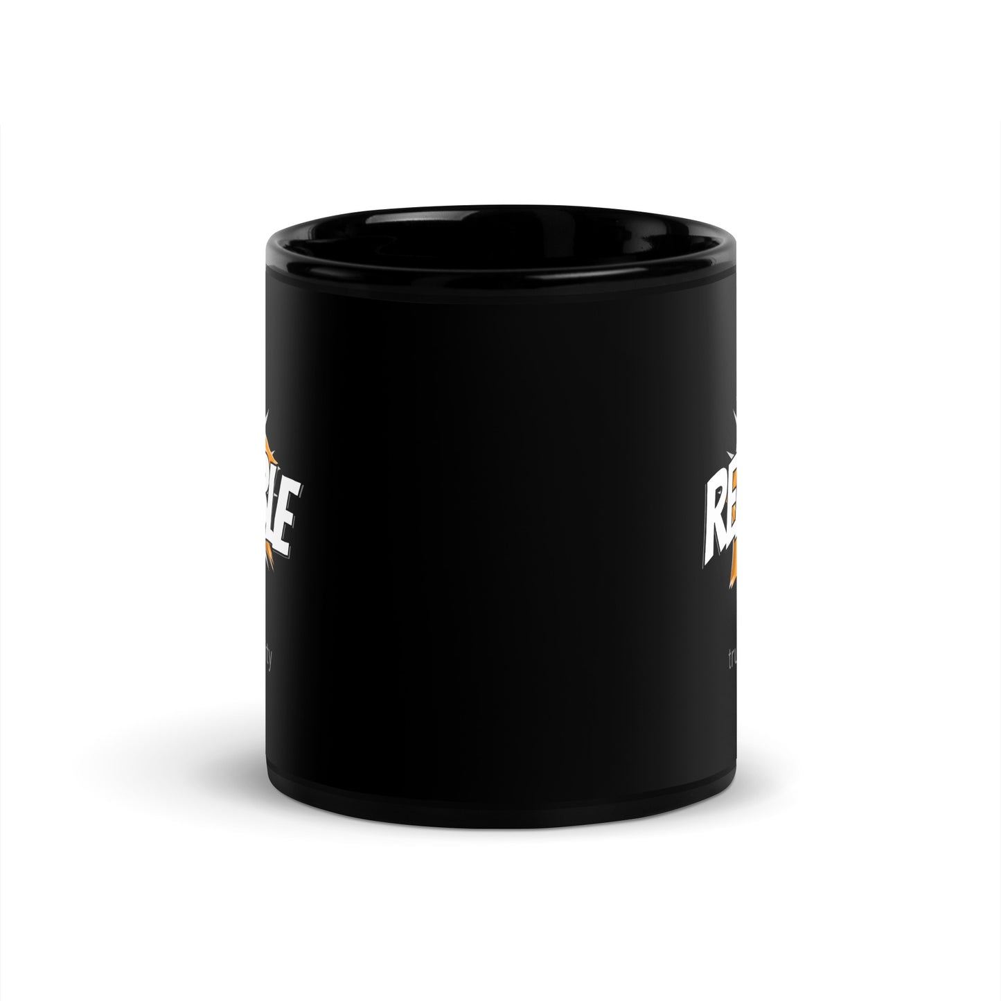 RELIABLE Black Coffee Mug Action 11 oz or 15 oz