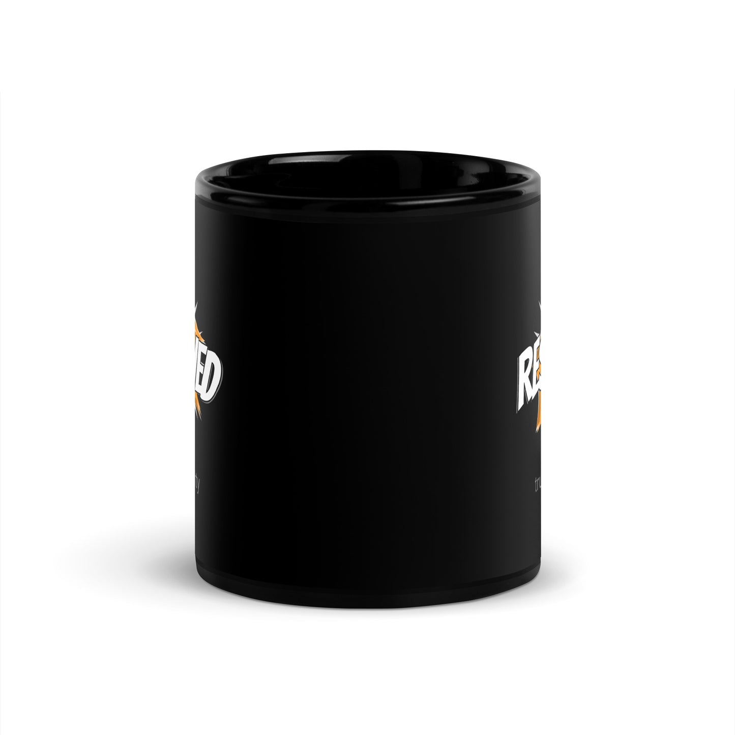 RESERVED Black Coffee Mug Action 11 oz or 15 oz