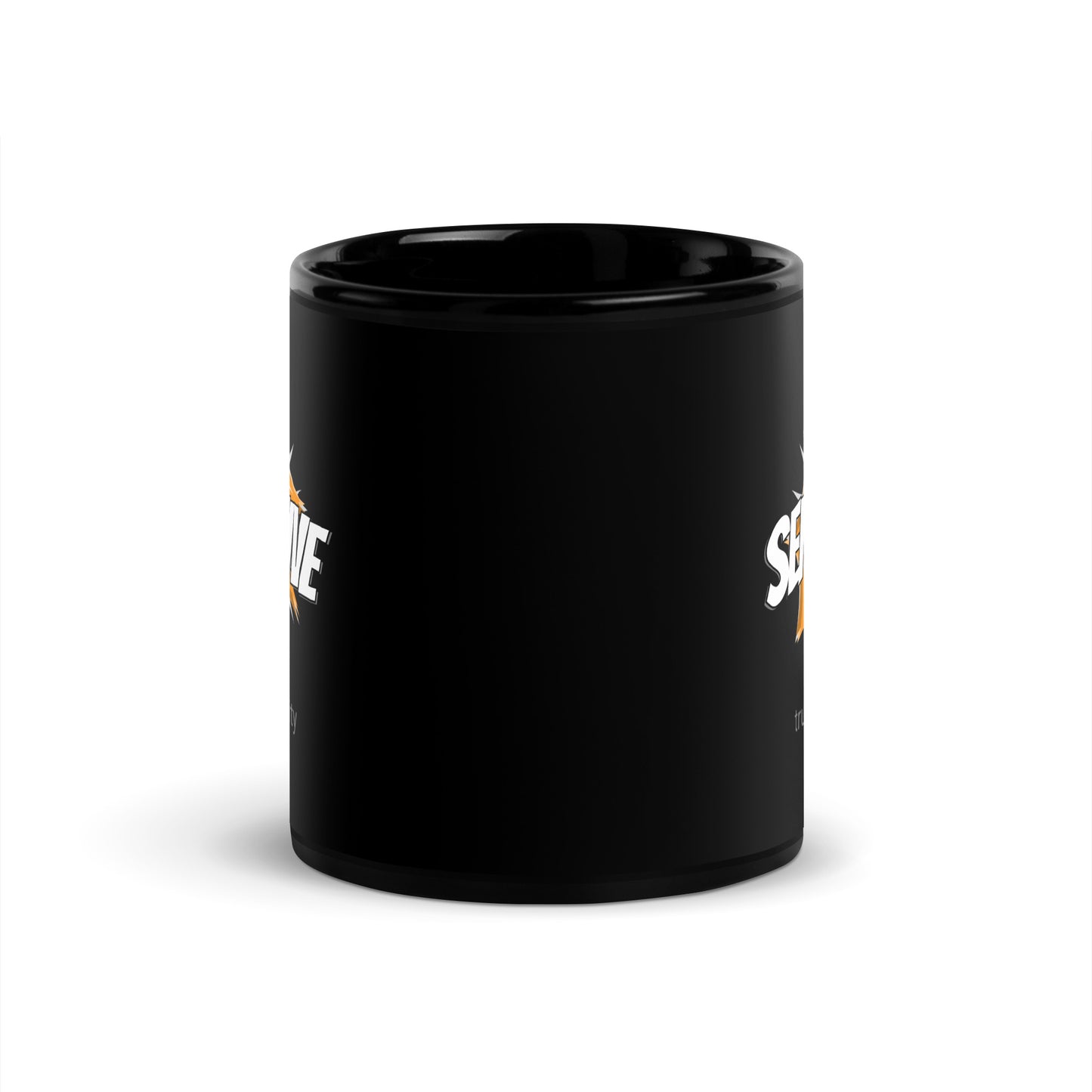 SENSITIVE Black Coffee Mug Action 11 oz or 15 oz