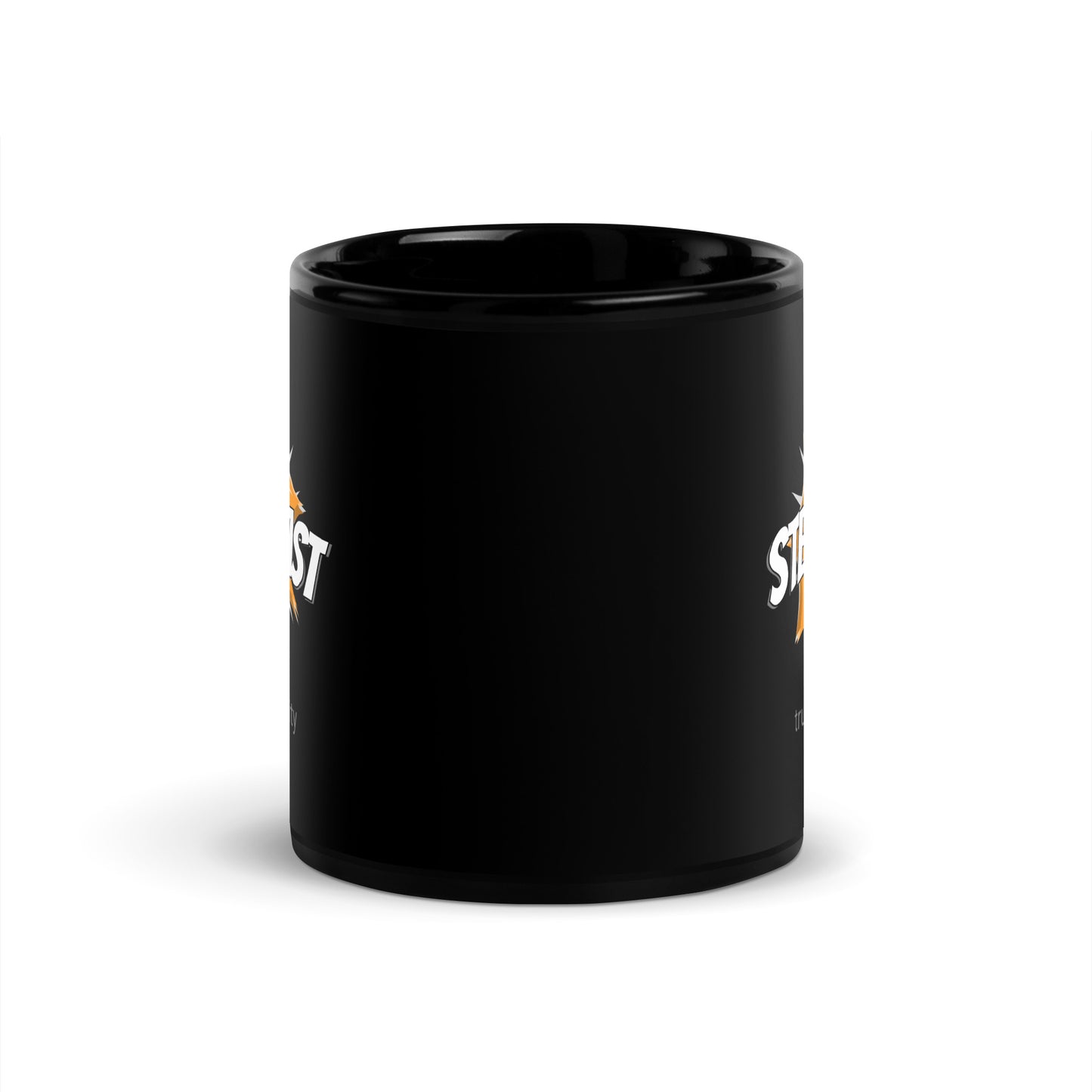 STEADFAST Black Coffee Mug Action 11 oz or 15 oz