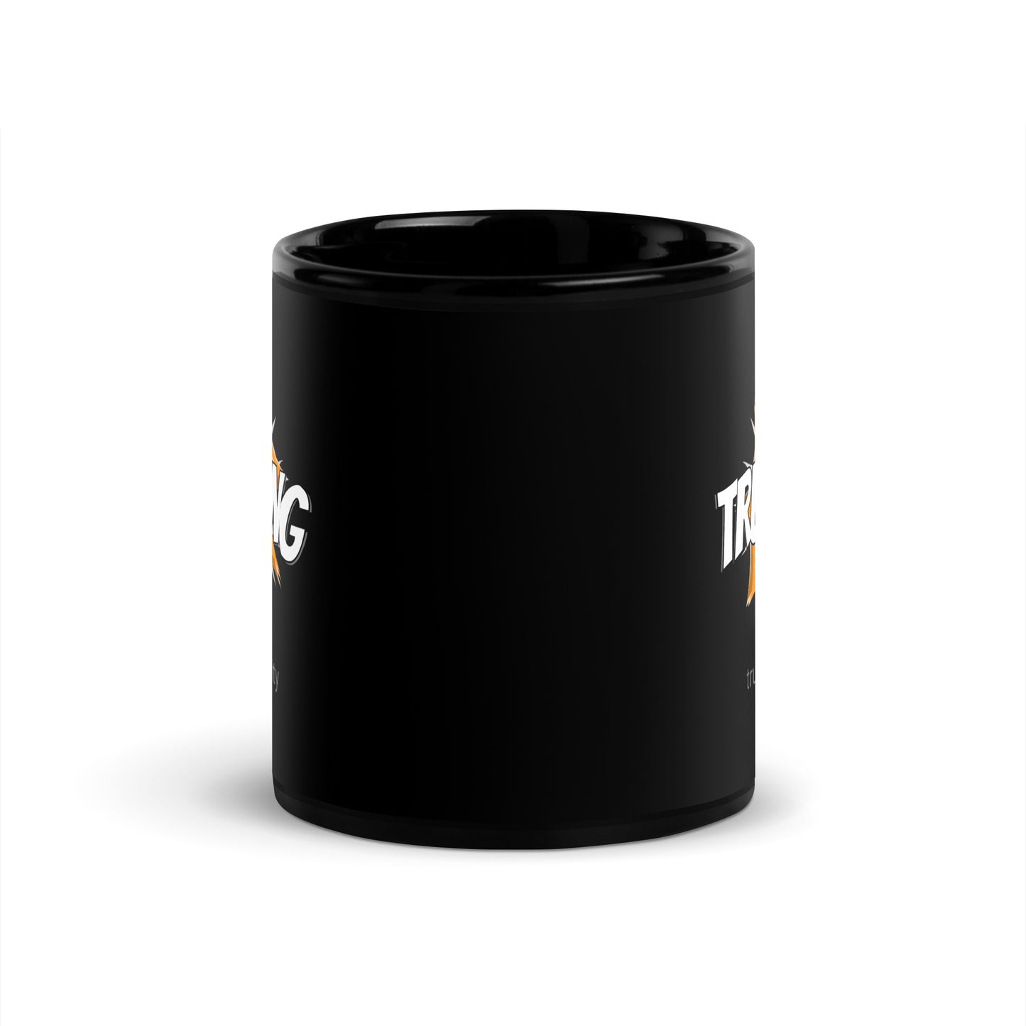 TRUSTING Black Coffee Mug Action 11 oz or 15 oz