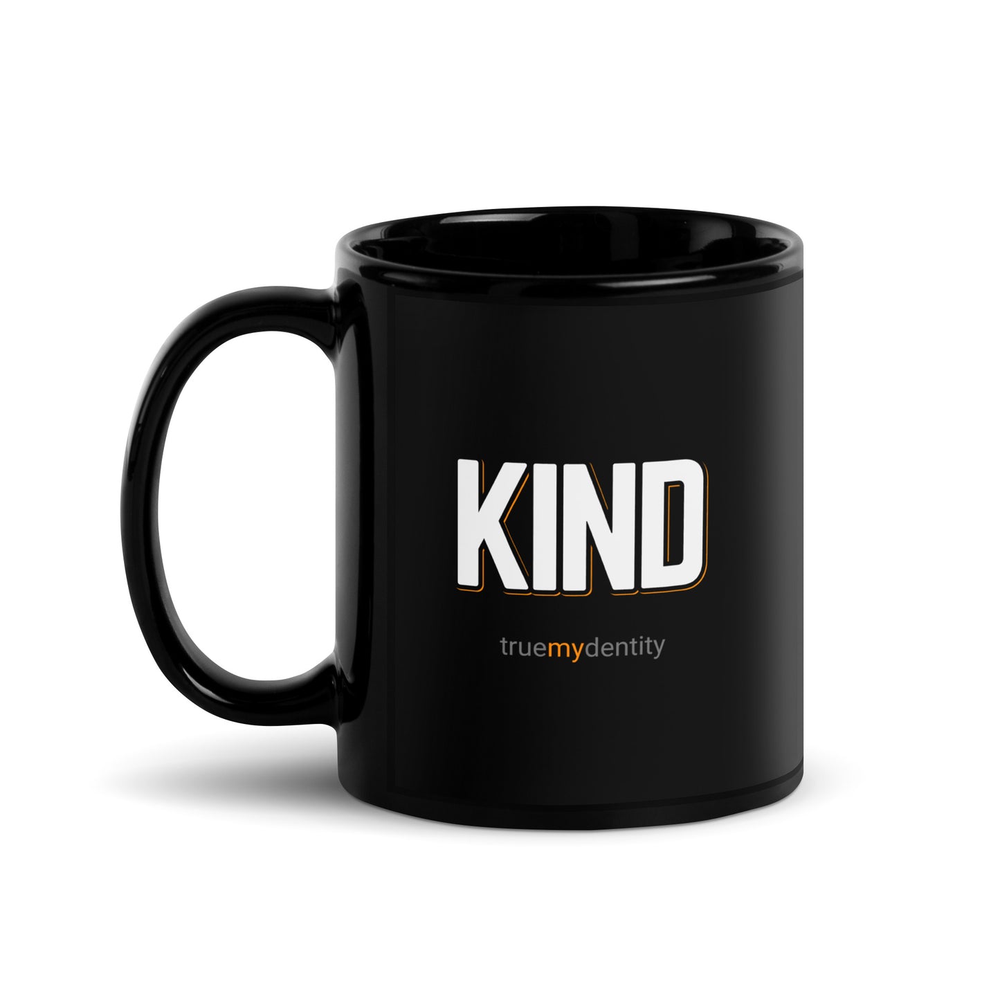 KIND Black Coffee Mug Bold 11 oz or 15 oz