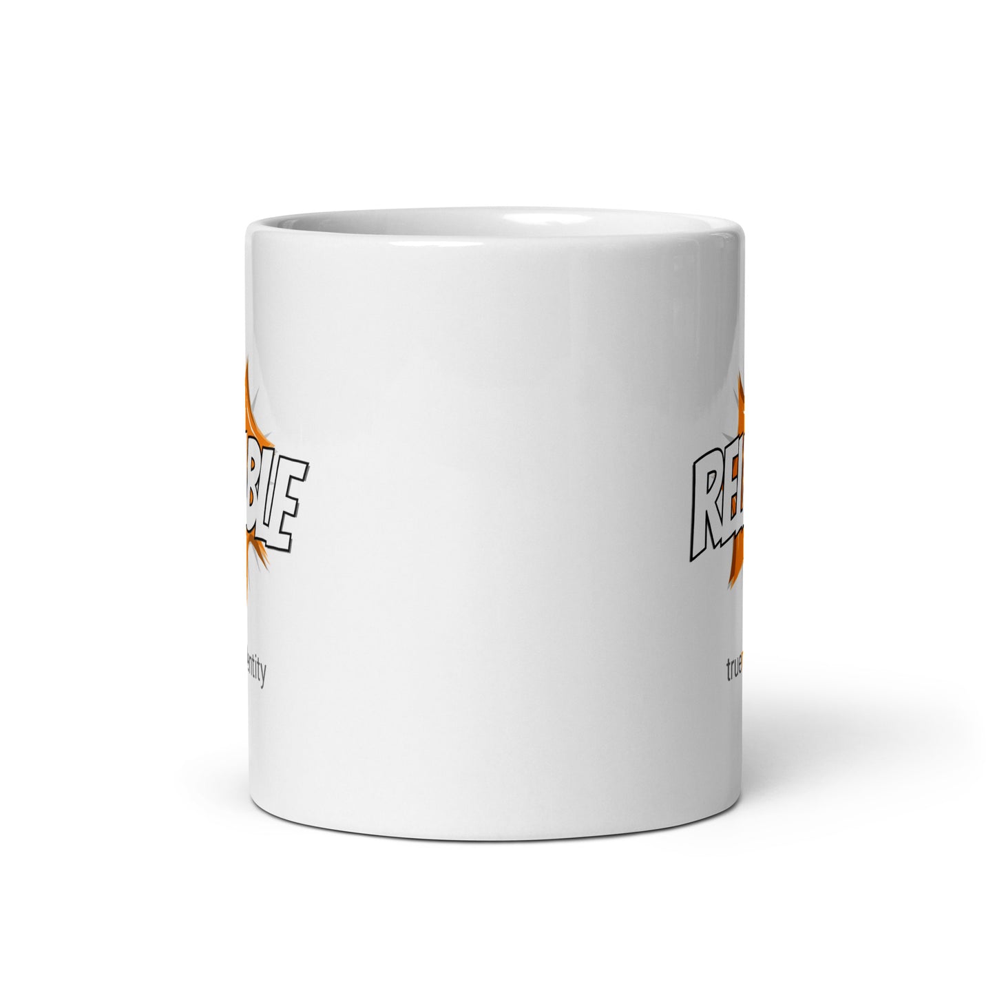 RELIABLE White Coffee Mug Action 11 oz or 15 oz
