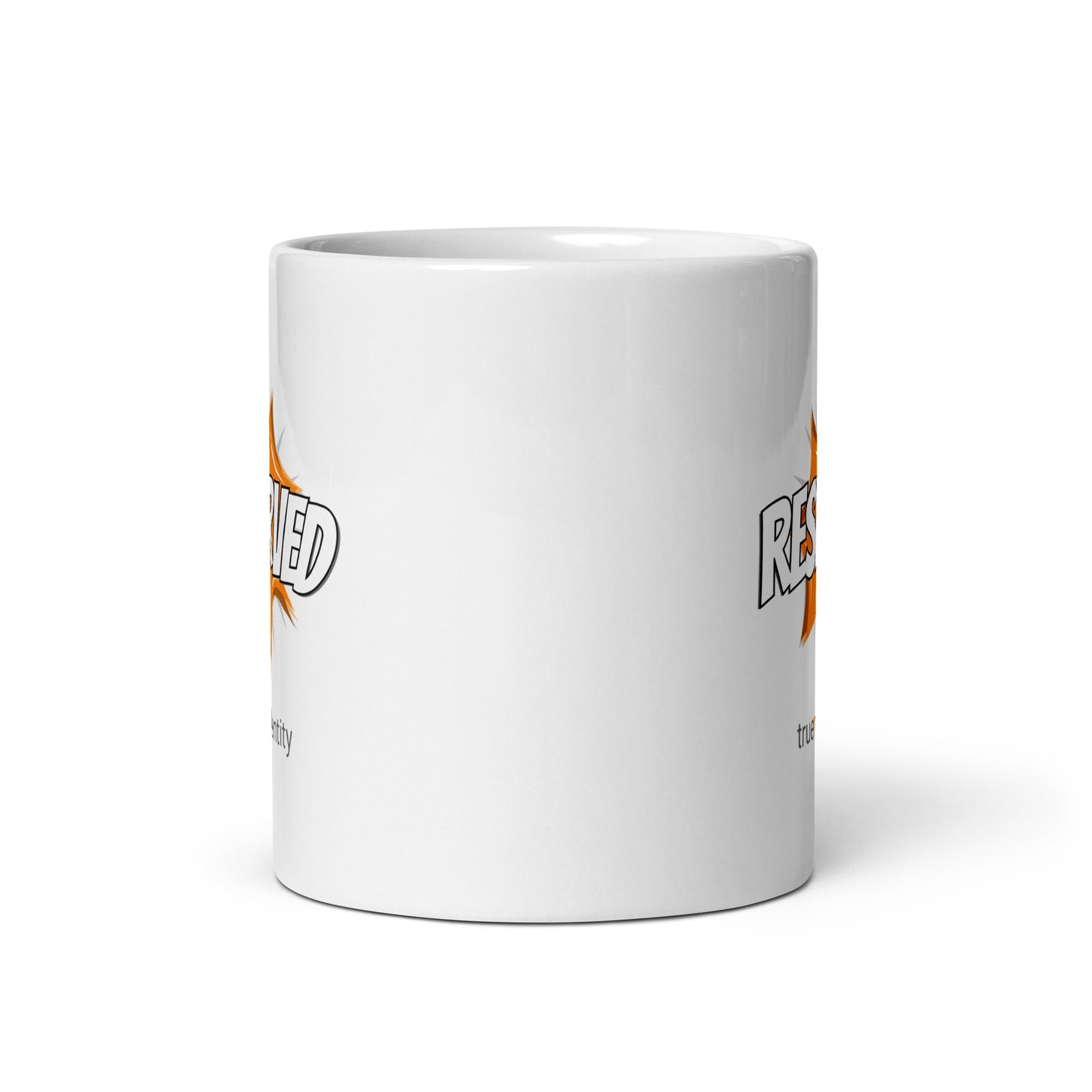 RESERVED White Coffee Mug Action 11 oz or 15 oz