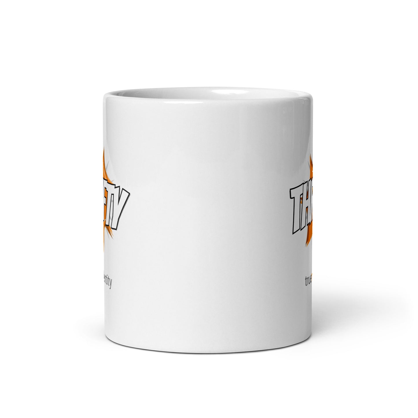 THRIFTY White Coffee Mug Action 11 oz or 15 oz