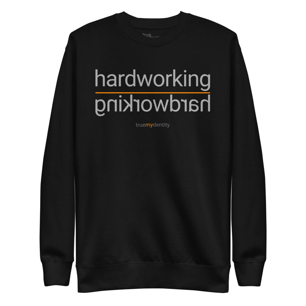 HARDWORKING Sweatshirt Reflection Design | Unisex