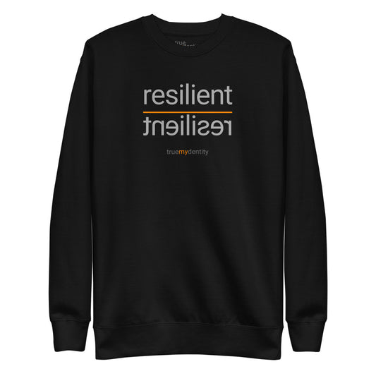 RESILIENT Sweatshirt Reflection Design | Unisex