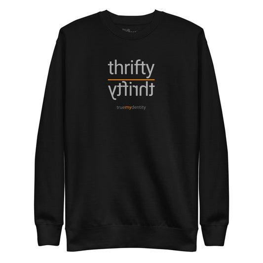 THRIFTY Sweatshirt Reflection Design | Unisex