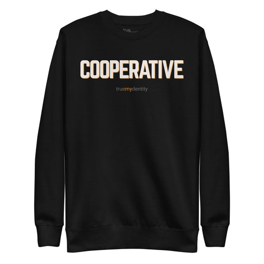 COOPERATIVE Sweatshirt Bold Design | Unisex
