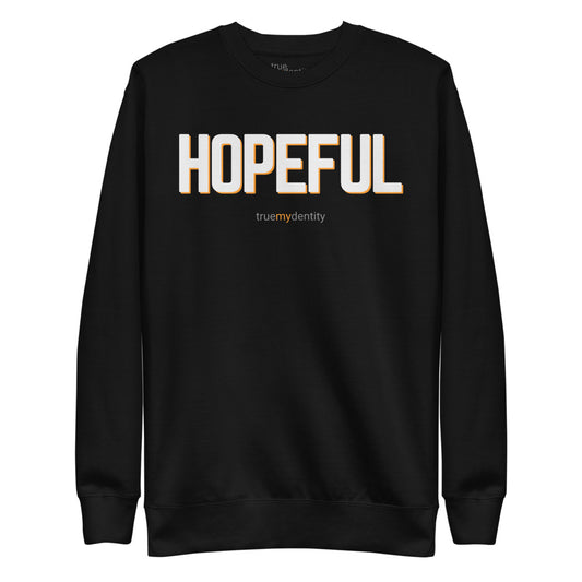 HOPEFUL Sweatshirt Bold Design | Unisex