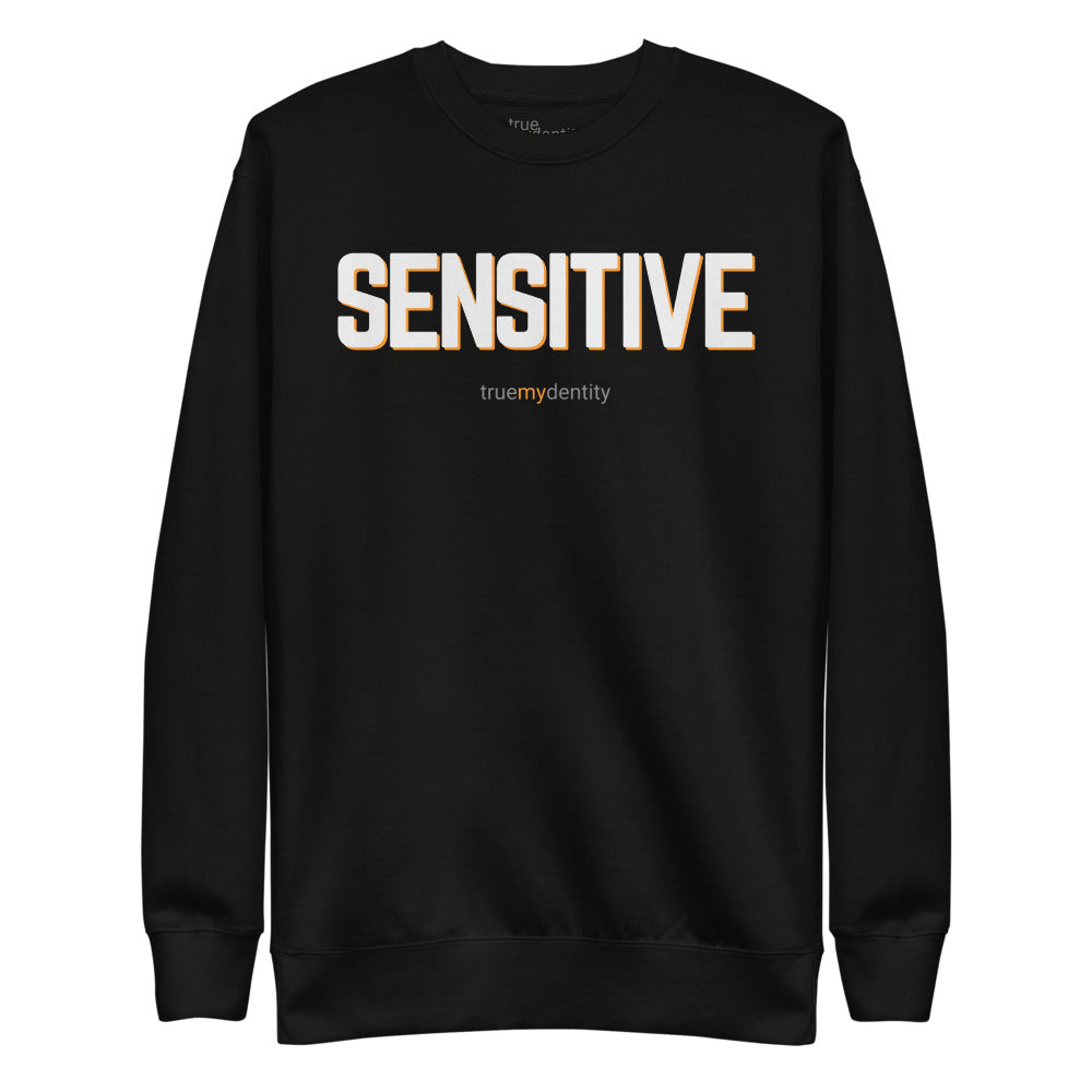 SENSITIVE Sweatshirt Bold Design | Unisex