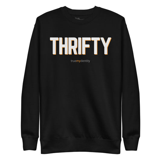 THRIFTY Sweatshirt Bold Design | Unisex