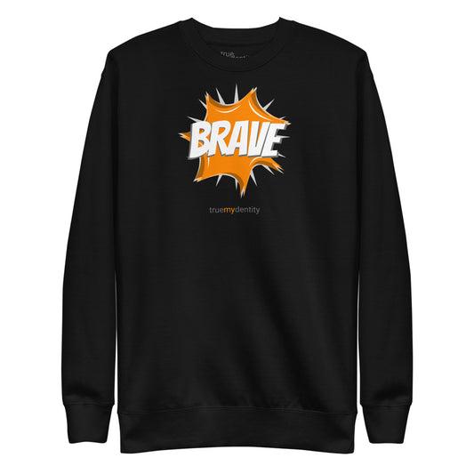 BRAVE Sweatshirt Action Design | Unisex