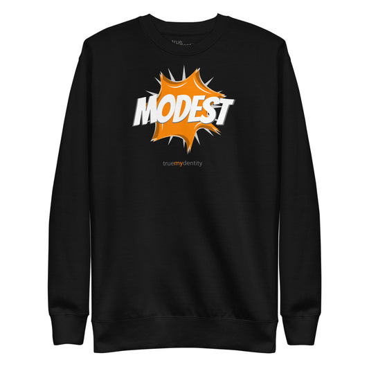 MODEST Sweatshirt Action Design | Unisex