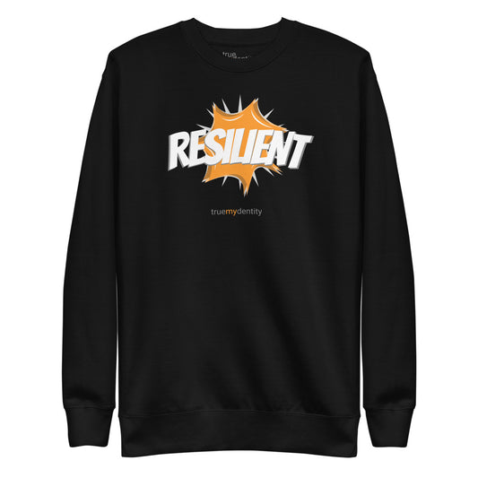 RESILIENT Sweatshirt Action Design | Unisex