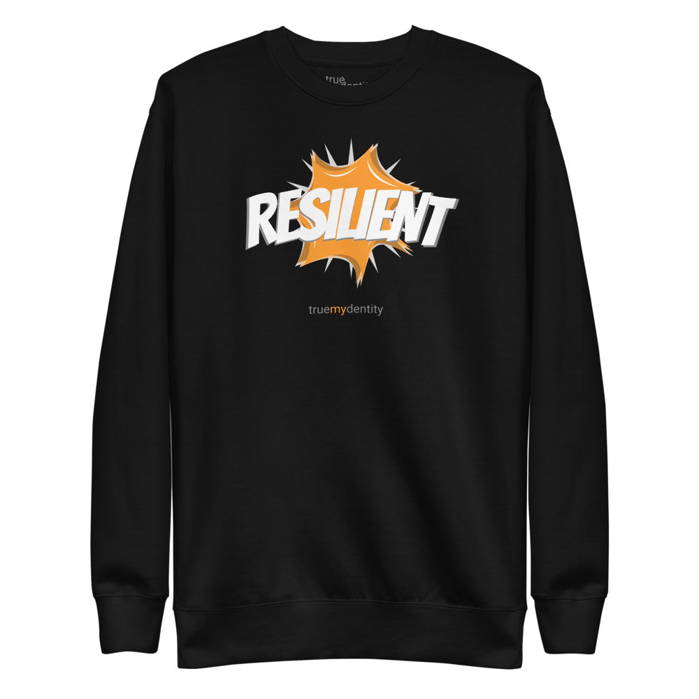 RESILIENT Sweatshirt Action Design | Unisex