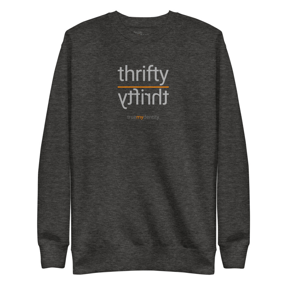 THRIFTY Sweatshirt Reflection Design | Unisex