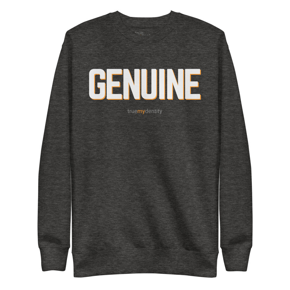 GENUINE Sweatshirt Bold Design | Unisex