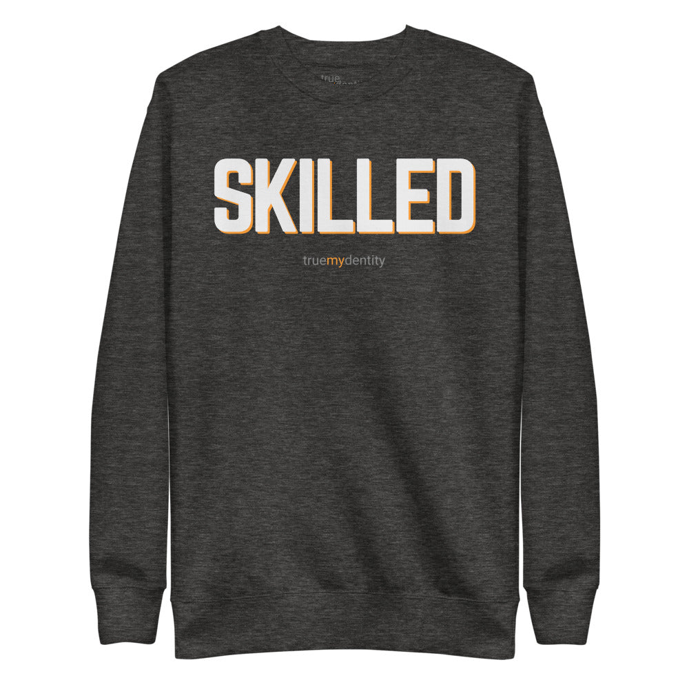 SKILLED Sweatshirt Bold Design | Unisex