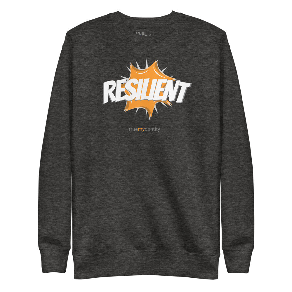 RESILIENT Sweatshirt Action Design | Unisex