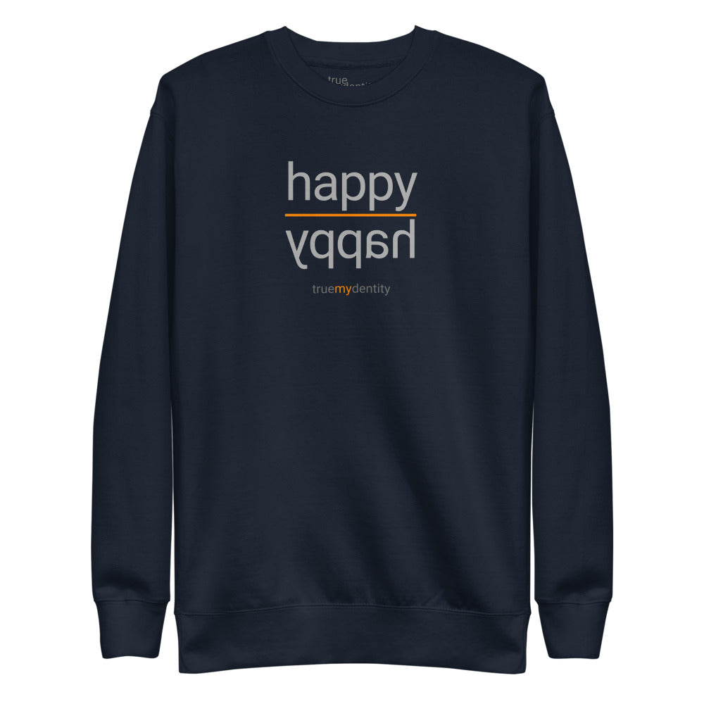 HAPPY Sweatshirt Reflection Design | Unisex