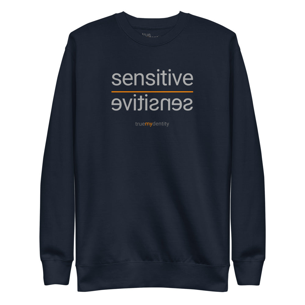SENSITIVE Sweatshirt Reflection Design | Unisex
