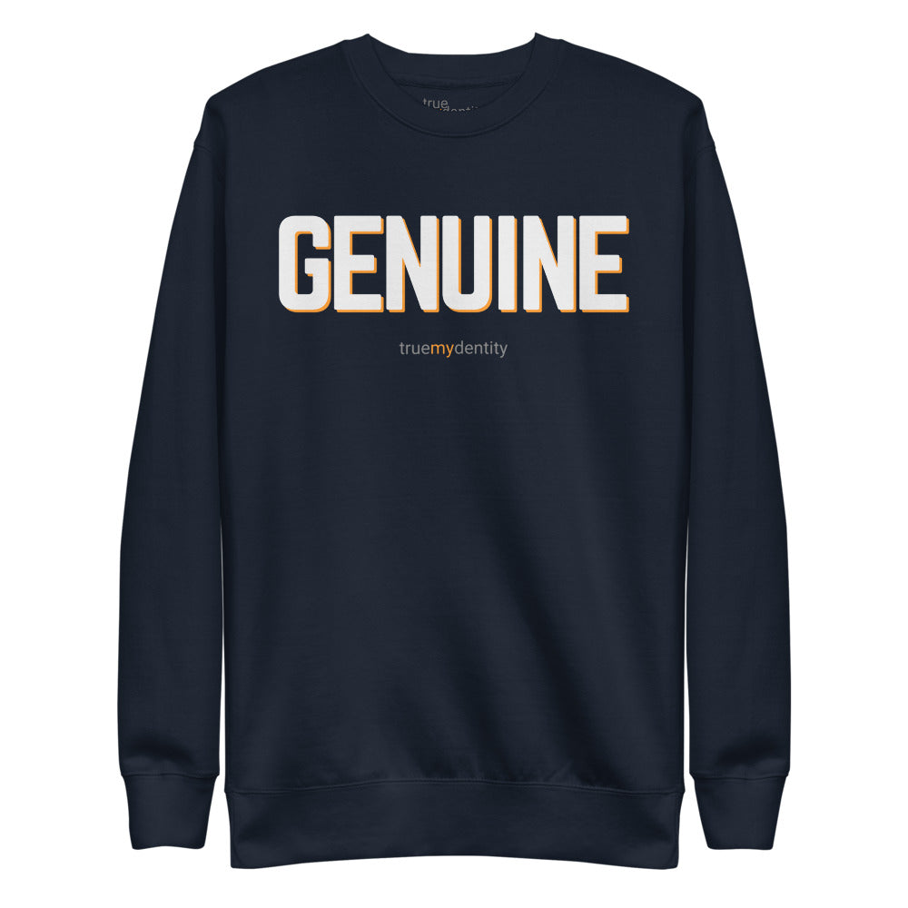 GENUINE Sweatshirt Bold Design | Unisex