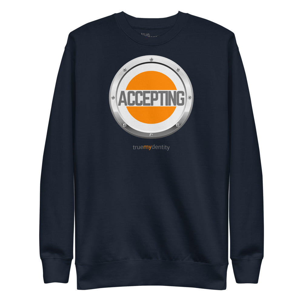 ACCEPTING Sweatshirt Core Design | Unisex