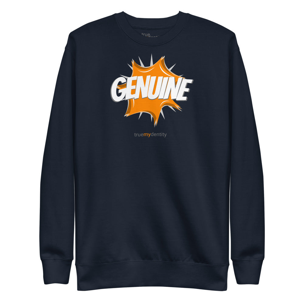 GENUINE Sweatshirt Action Design | Unisex