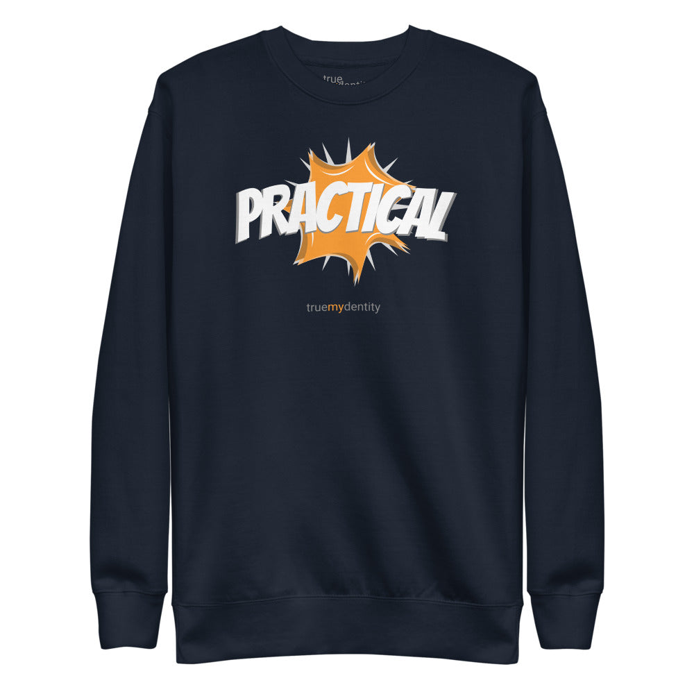 PRACTICAL Sweatshirt Action Design | Unisex