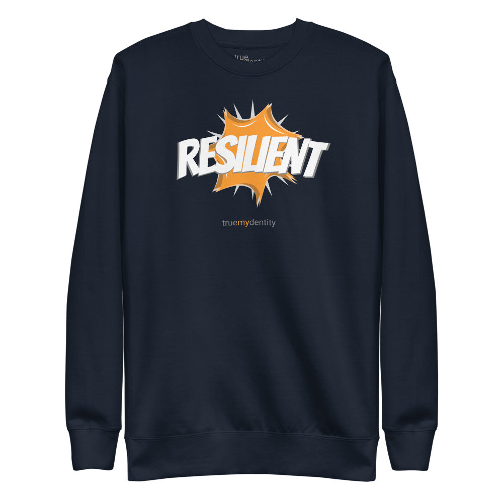 RESILIENT Sweatshirt Action Design | Unisex