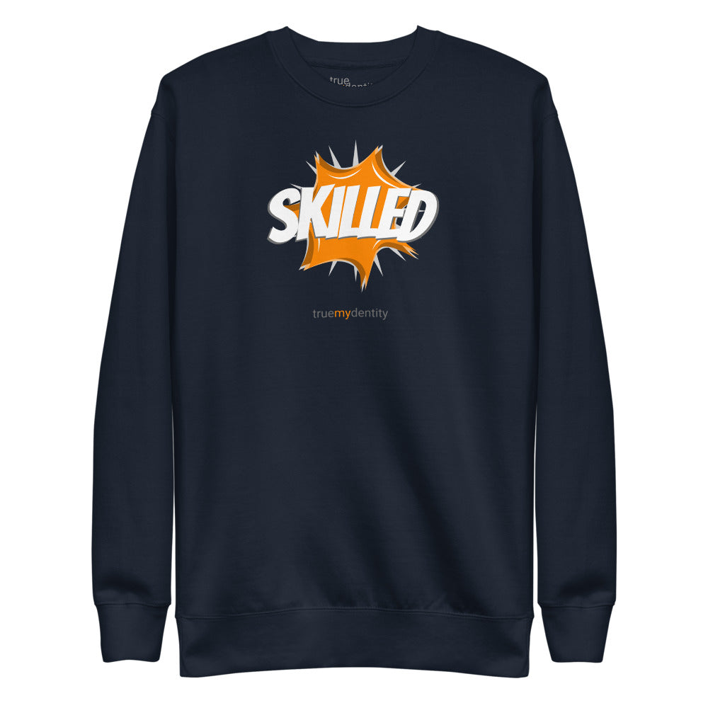 SKILLED Sweatshirt Action Design | Unisex