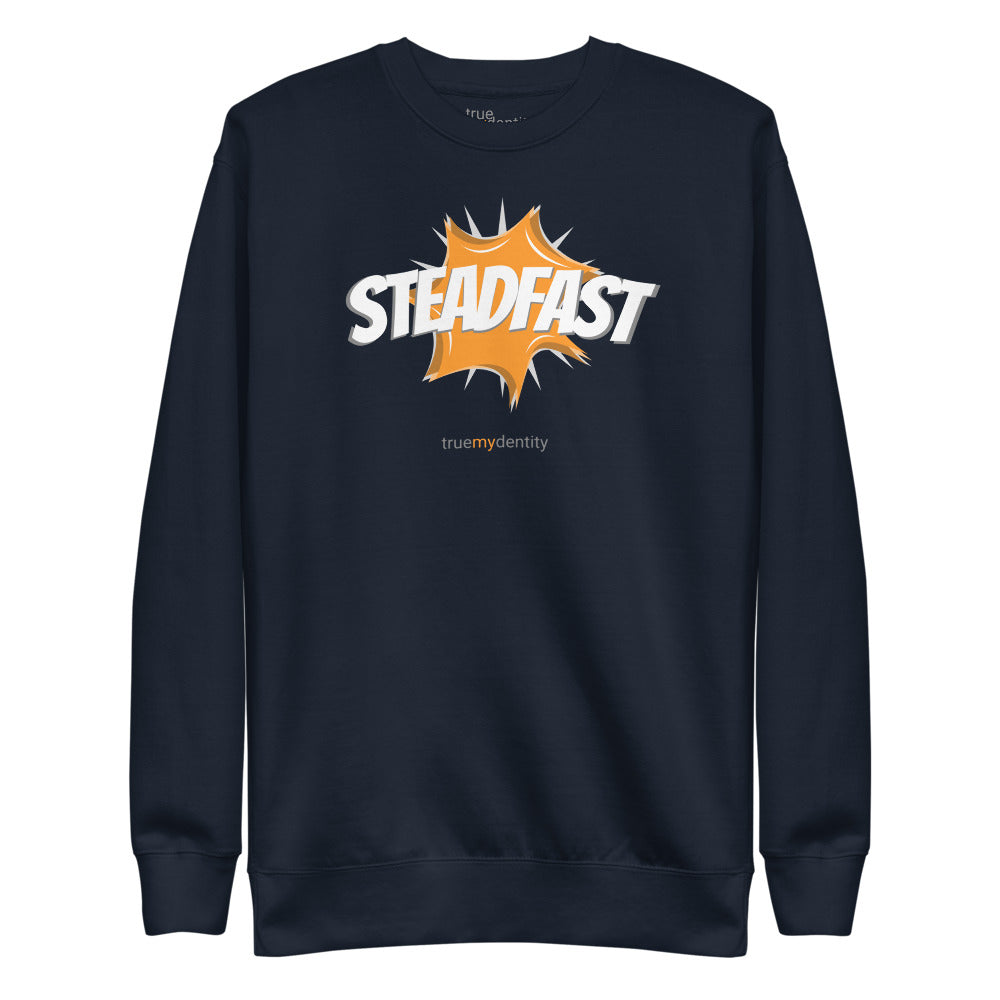 STEADFAST Sweatshirt Action Design | Unisex
