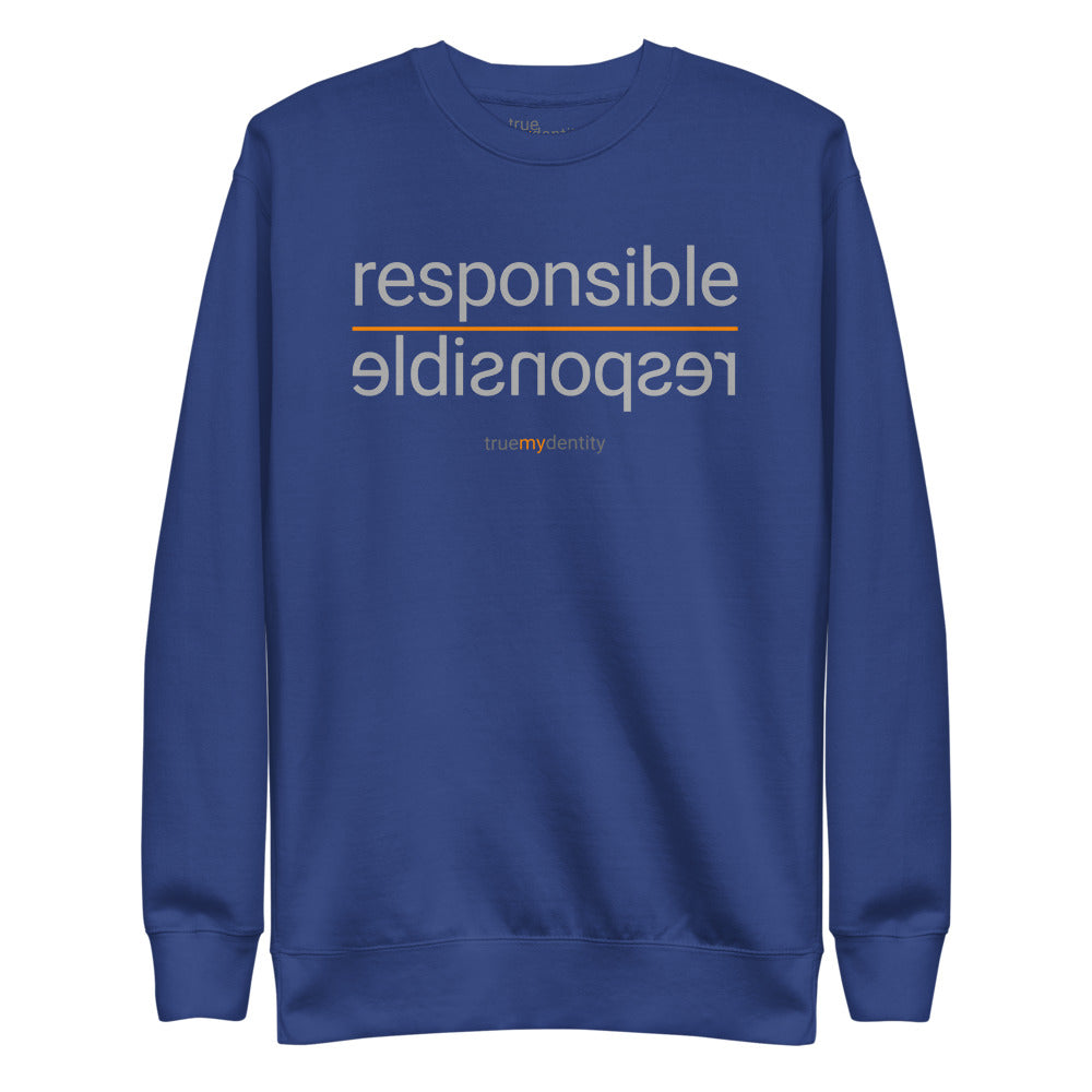 RESPONSIBLE Sweatshirt Reflection Design | Unisex