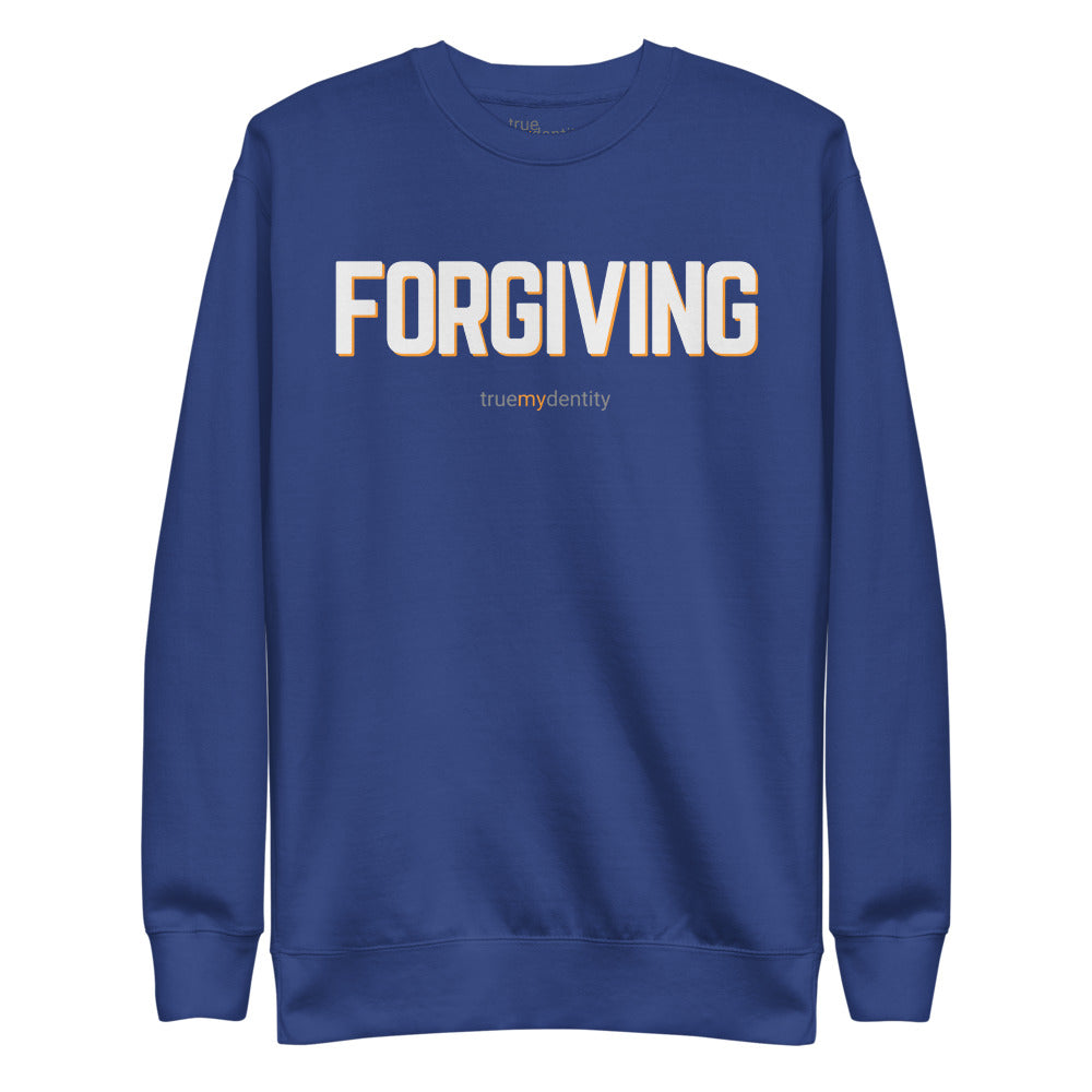 FORGIVING Sweatshirt Bold Design | Unisex