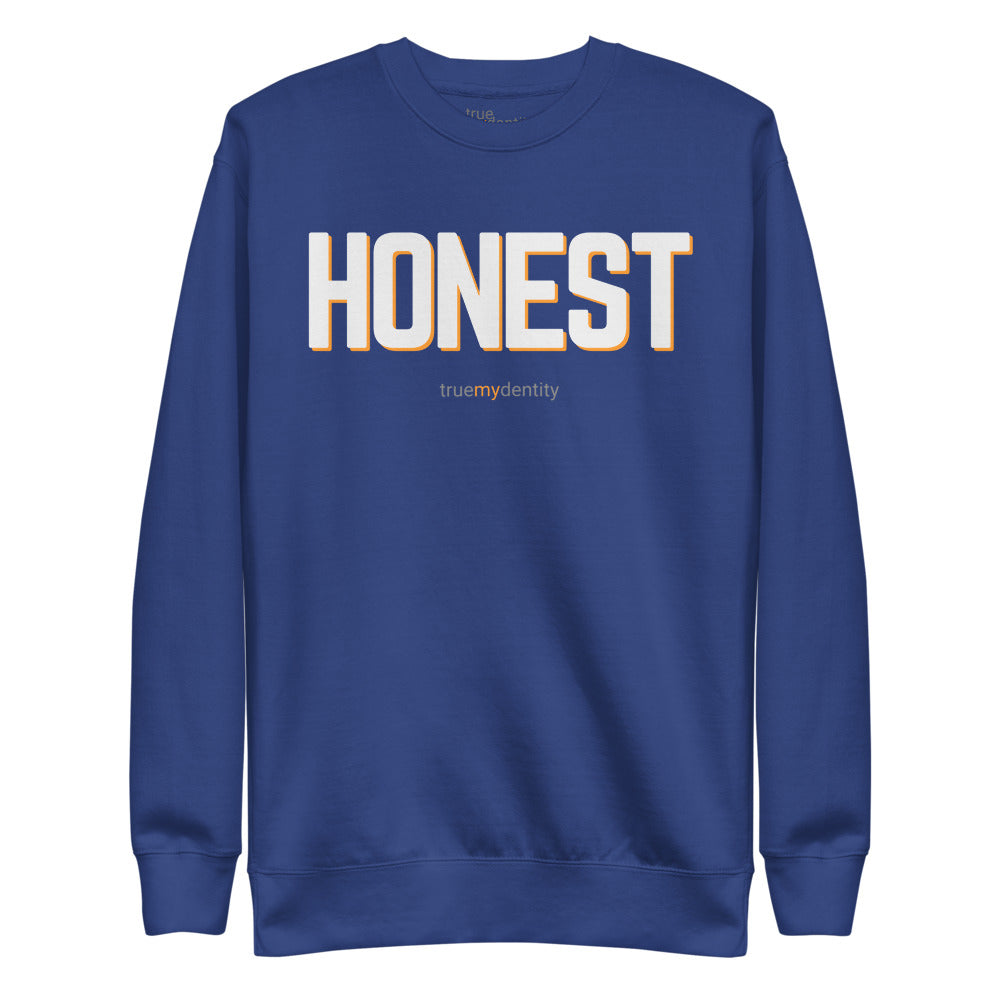 HONEST Sweatshirt Bold Design | Unisex