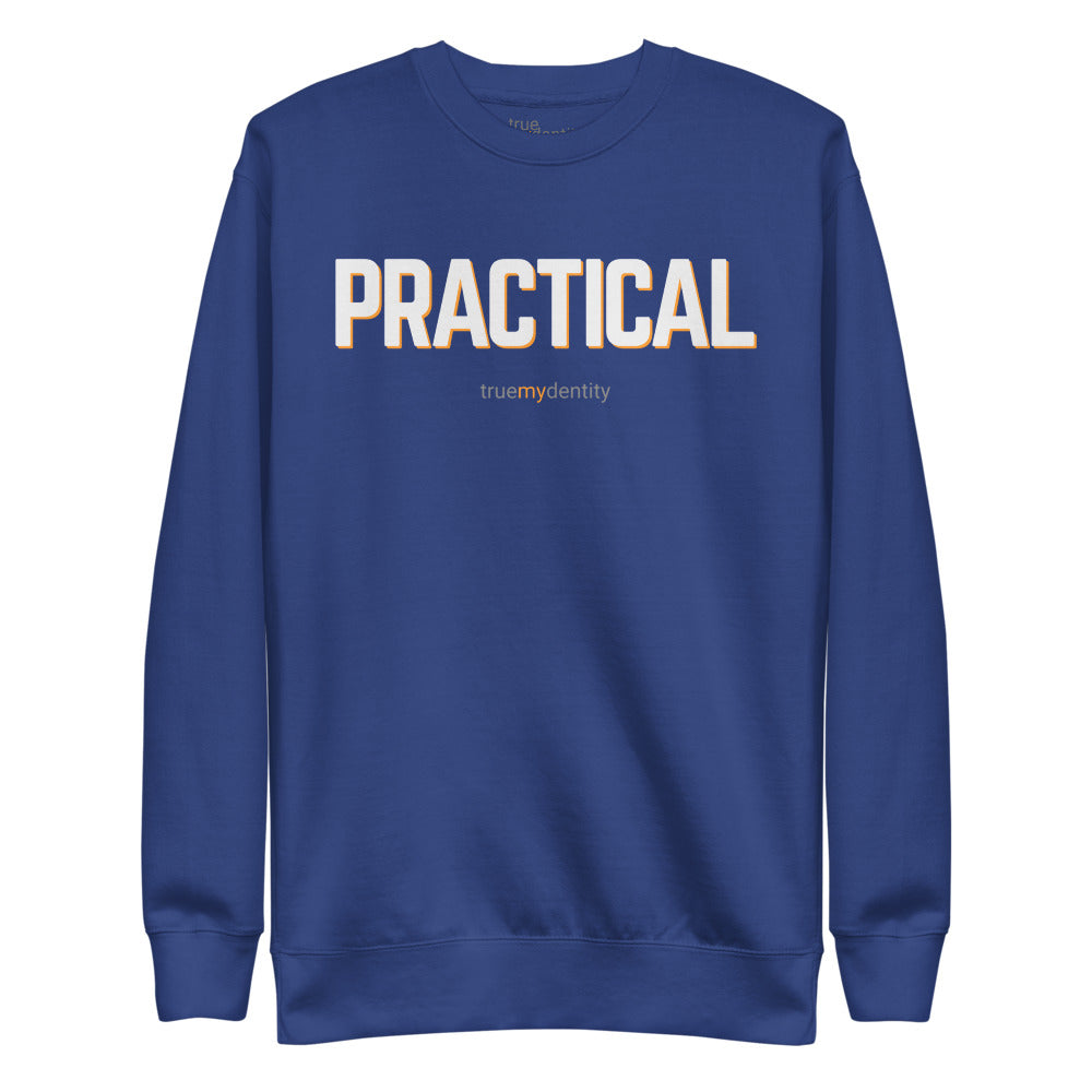 PRACTICAL Sweatshirt Bold Design | Unisex
