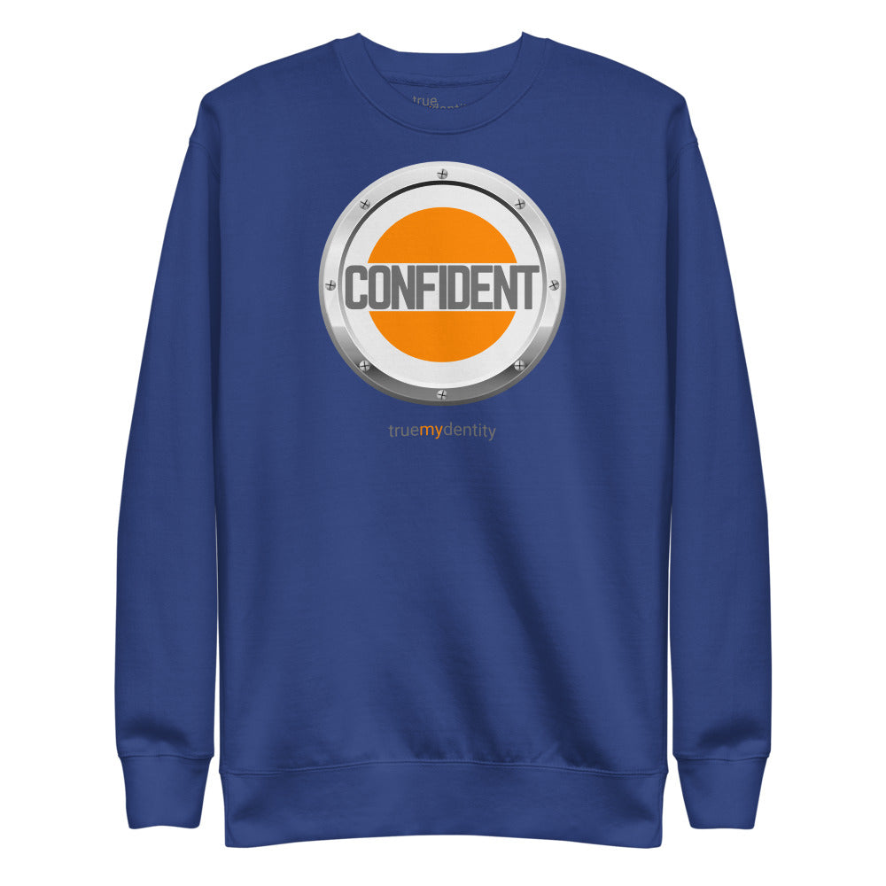 CONFIDENT Sweatshirt Core Design | Unisex