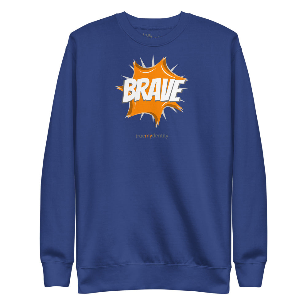 BRAVE Sweatshirt Action Design | Unisex