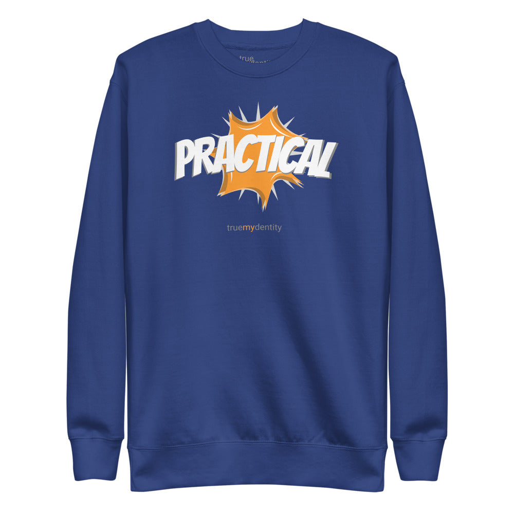PRACTICAL Sweatshirt Action Design | Unisex