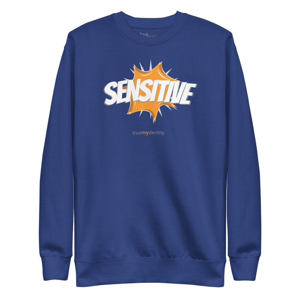 SENSITIVE Sweatshirt Action Design | Unisex