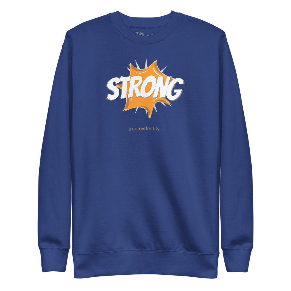 STRONG Sweatshirt Action Design | Unisex