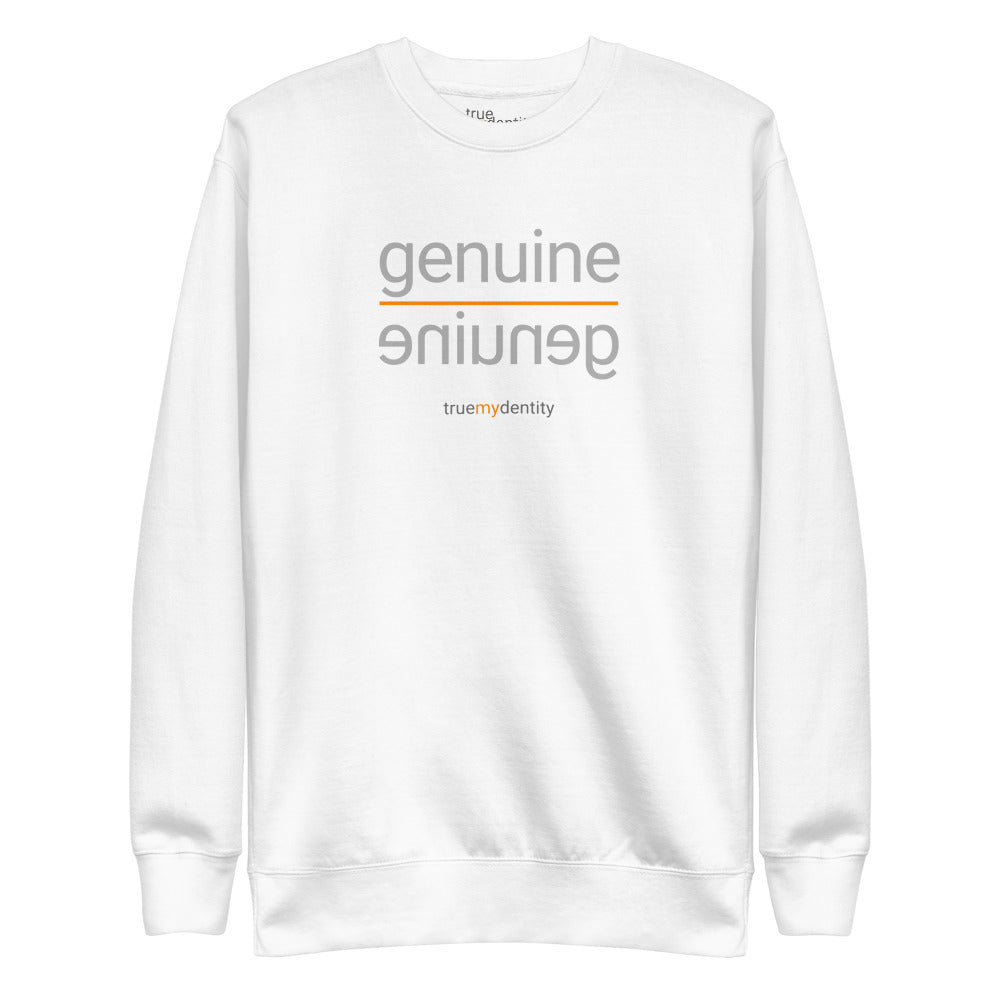 GENUINE Sweatshirt Reflection Design | Unisex