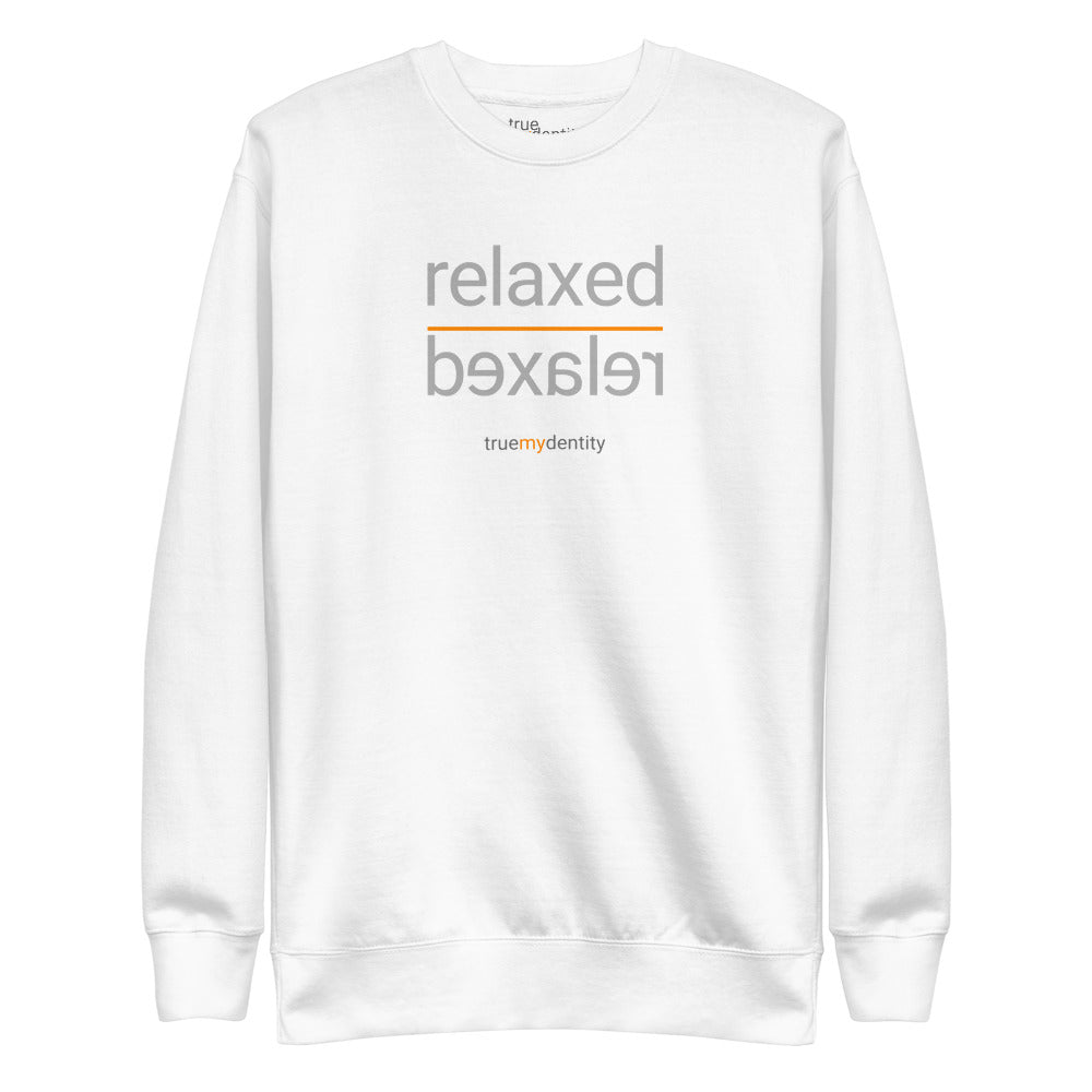 RELAXED Sweatshirt Reflection Design | Unisex