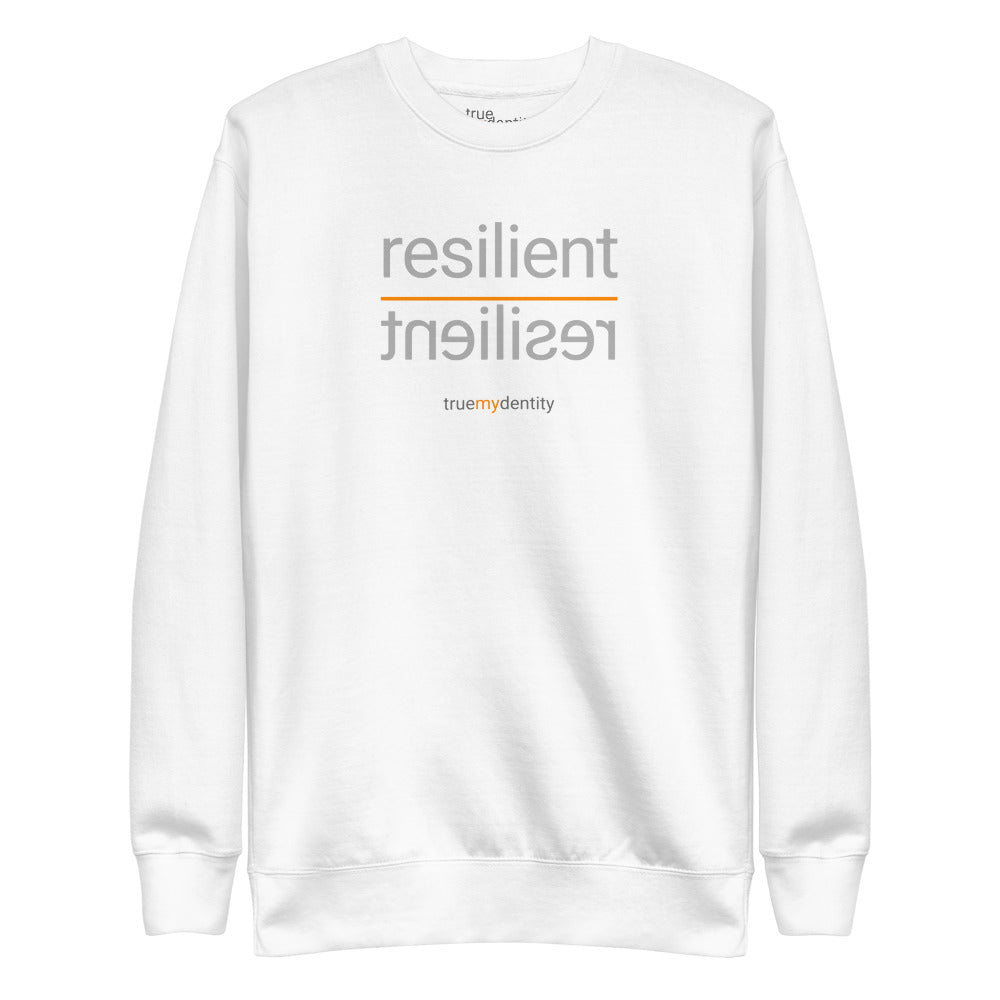 RESILIENT Sweatshirt Reflection Design | Unisex